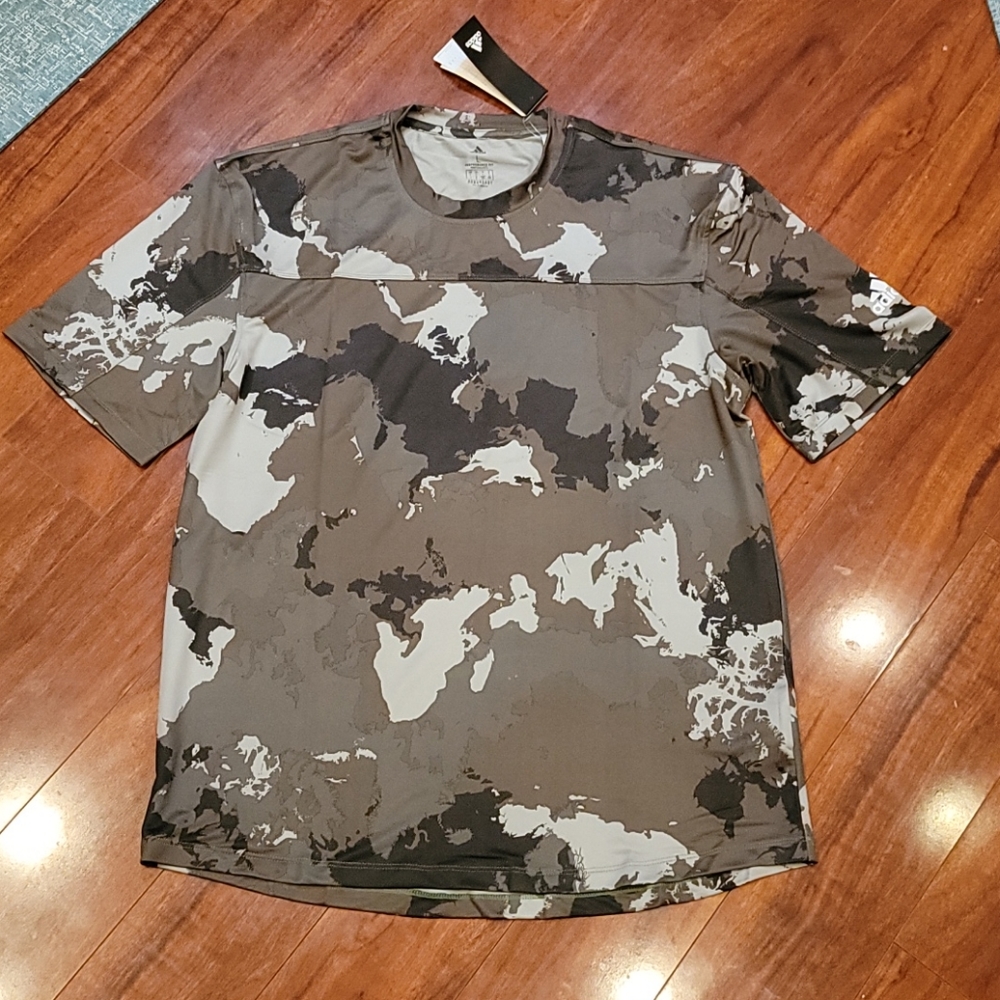 NWT Men's Adidas camo tee - Picture 2 of 8